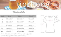 Dames Dirndl Kostuum T-Shirt voor Oktoberfest — thumbnail 2