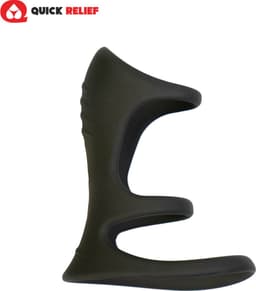 Quick Relief G-Spot Teaser™ - Cockring - Penis Sleeve - G-Spot - Penissleeve - Seksspeeltje voor Koppels - Sex Toy voor Mannen & Vrouwen - 4 cm - Zwart — thumbnail 2