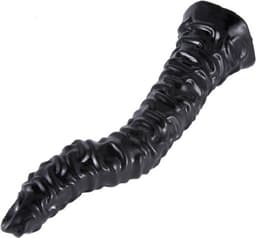 Nooitmeersaai - Siliconen tentakel dildo zwart – 36 cm — thumbnail 2