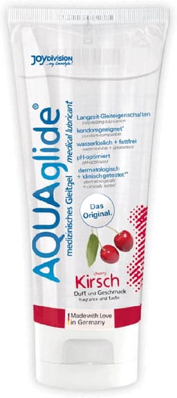 Aquaglide Cherry - 100 ml - Glijmiddel — thumbnail 6