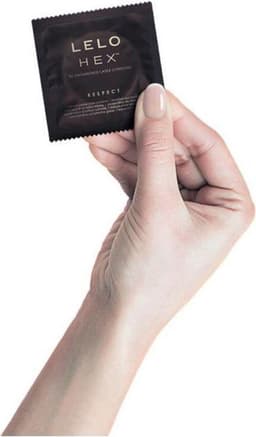 LELO HEX Respect XL - condooms - 58 mm - 3 stuks — thumbnail 4