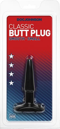 Doc Johnson Buttplug - Klein - Zwart - Ø 25 mm — thumbnail 4