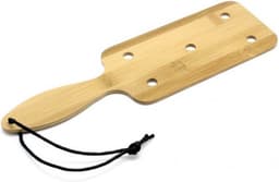 Nooitmeersaai - Bamboe spanking paddle - lengte 27 cm — thumbnail 2