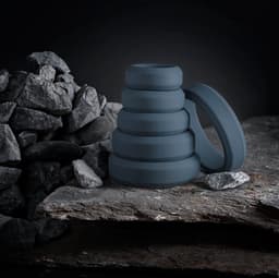 Boners - 6 Delige Cockring Set - Penisring Set voor Mannen - Extra Stimulatie - Buttplugs - Buttplug Set - Anal Plug - Sex Toys voor Mannen - Seksspeeltjes - Penisring - Cockringen - Grijs — thumbnail 4