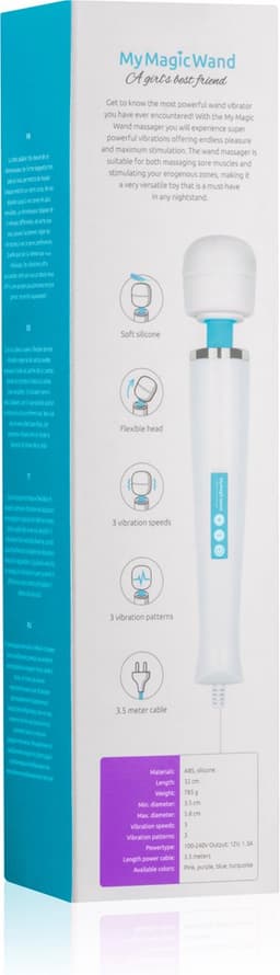 MyMagicWand - Magic Wand Vibrator - Ook Voor Massages - Oplaadbaar - Wandvibrator - Vibrator - Vibrators voor Vrouwen - Sex Toys voor Vrouwen - Vibrators - Blauw — thumbnail 16