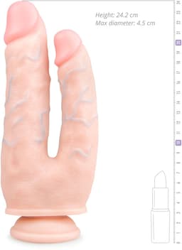 23 Cm dubbele dildo — thumbnail 5