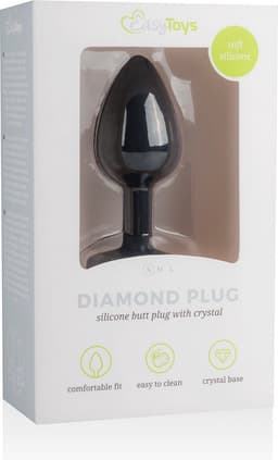 Diamond Plug Klein - Zwart — thumbnail 3