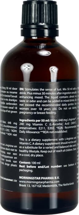 Crystal - Liquid Pleasure - Lustopwekker - 100 milliliter — thumbnail 1