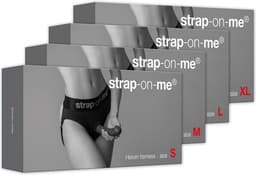 Strap-On-Me - Strapon Harnas Lingerie - Heroine - Zwart - Maat XL — thumbnail 3