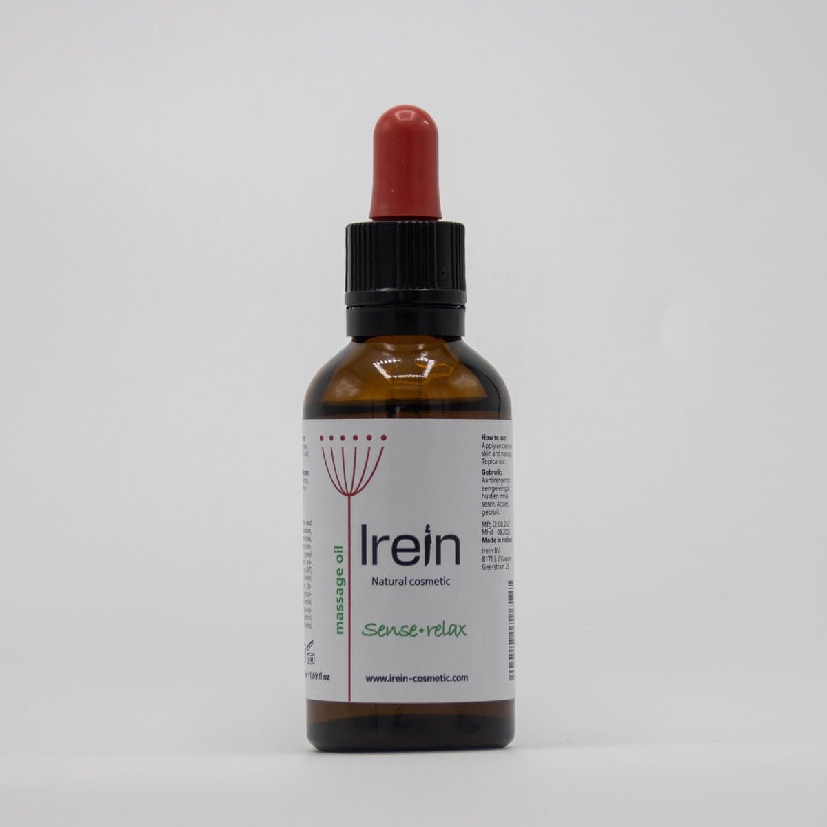 Irein massageolie sense relax — afbeelding 1