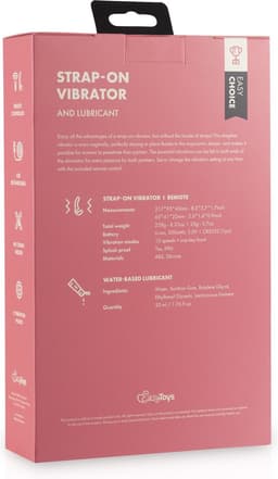 Easy Choice - Love Rider - Strapless Vibrator - Strap On Vibrator - Sex Toys voor Vrouwen - Vibrators voor Vrouwen - Dildo - Strapon - Glijmiddel Waterbasis - EasyGlide Glijmiddel - Erotische Giftset - Cadeau Vrouw - EasyToys - Roze — thumbnail 5