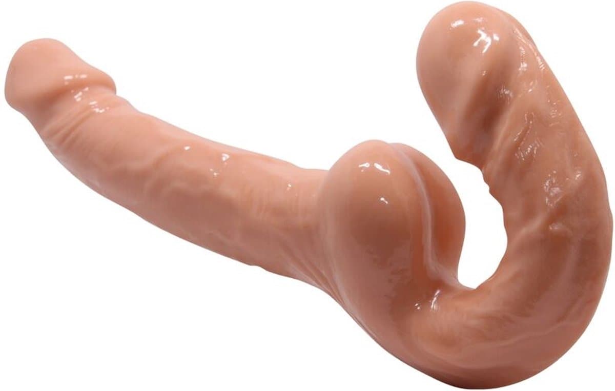 BAILE HARNESS COLLECTION | Baile Ultra Passionate Harness Strapless Strap On | Dildo | Double Dildo | Sex Toy for Couple | Sex Toy for Woman — afbeelding 1