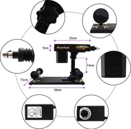 Auxfun Basic Seksmachine – Fuck Machine & Neukmachine – 450 Bewegingen p/m – 3XLR – Dildo 21 cm — thumbnail 4
