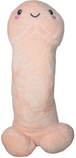 Piemel knuffel - Penis kussen - 30 cm - Piemel - Piemel decoratie - Vrijgezellenfeest vrouw - Wit - Piemel decoratie - Piemel Cadeau — thumbnail 1