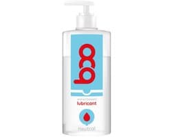 Boo - Glijmiddel op Waterbasis - Unieke glijdende textuur - Neutraal -Vegan - 1 Liter