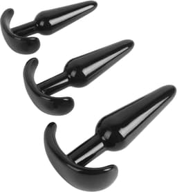 Banoch | Buttplug set beginner ergo 2.0 - zwart - 3 delig — thumbnail 8