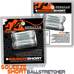Oxballs - Squeeze Short - Ballstretcher - Transparant — thumbnail 3
