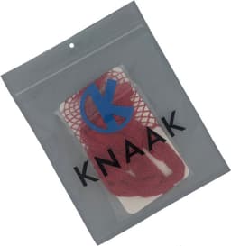 Knaak Sexy Visnet Panty - Zwart - Met Open Kruis & Achterkant - Verleidelijk Design - One Size Fit — thumbnail 3