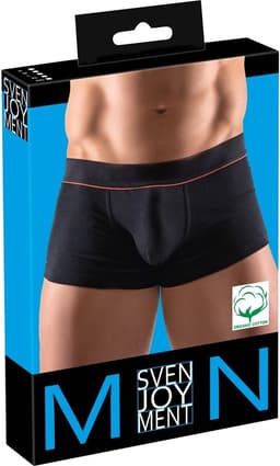Svenjoyment Mannen Shorts Trendy met Zijdezachte Banden - Zacht Gewoven Elastisch Tailleband met Rode Strepen - Tight Fit Maat XXL — thumbnail 6