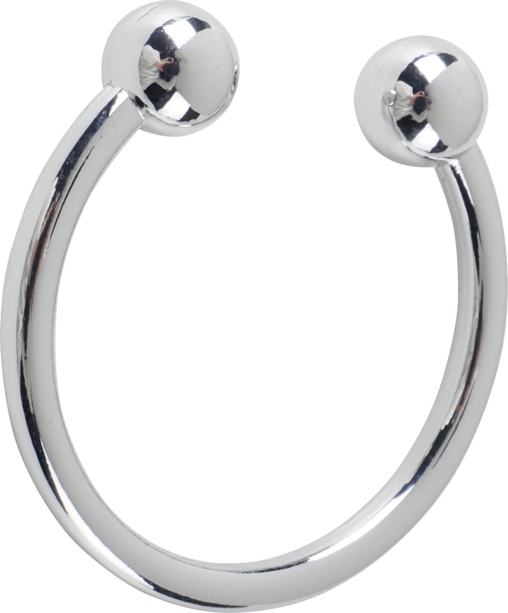 Banoch | Glansring Betty Ø 28 mm | metalen eikelring | hoefijzer cockring | penisring — afbeelding 1