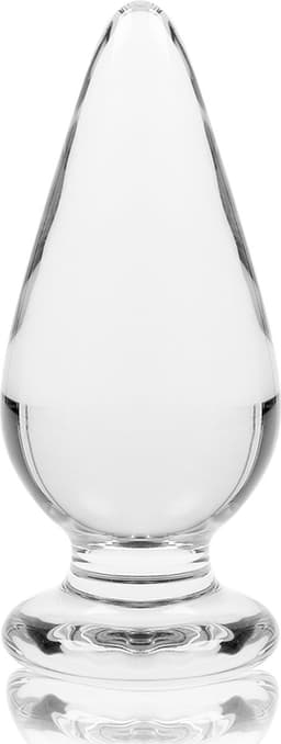 NEBULA SERIES BY IBIZA™ - MODEL 4 | ANAL PLUG BOROSILICATE GLASS 11 X 5 CM CLEAR | BUTTPLUG | SEX TOYS VOOR MANNEN | SEX TOYS VOOR VROUWEN — thumbnail 5