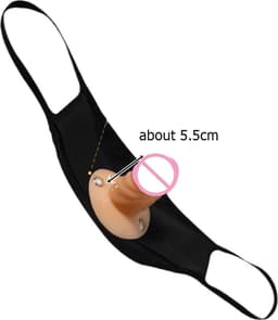 Penis gag mondkapje - BDSM - Mond plug - One size - Seks spel - Rollenspel - SM - Slaaf — thumbnail 1