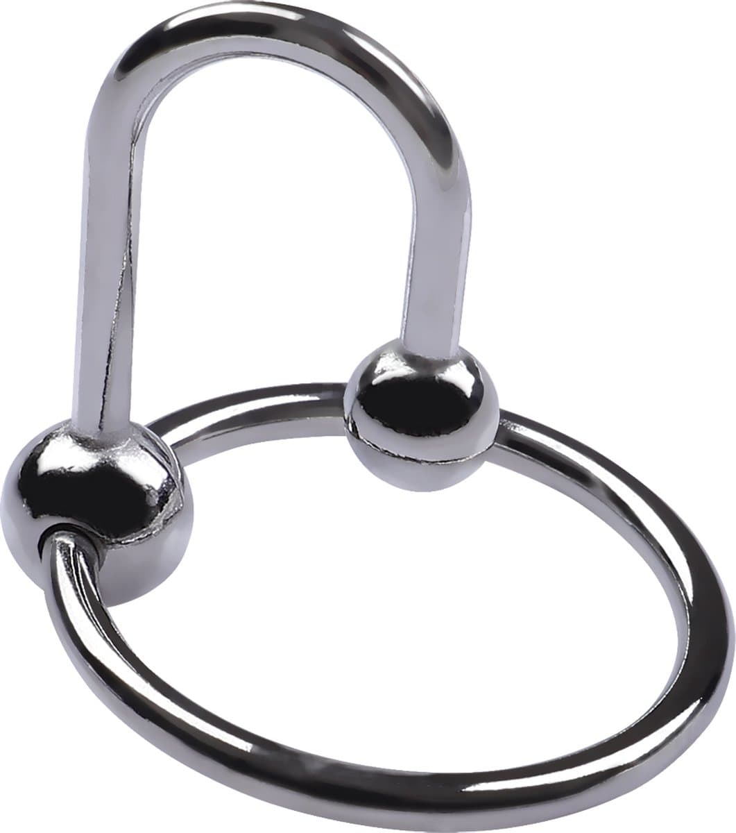 Banoch - Spermstopper Basic 25 mm - penisplug - metaal - sperma stopper eikelring — afbeelding 1