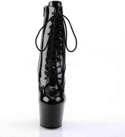 Pleaser - ADORE-1020 Plateau Laarzen, Paaldans schoenen - Paaldans schoenen - 39 Shoes - Zwart — thumbnail 2