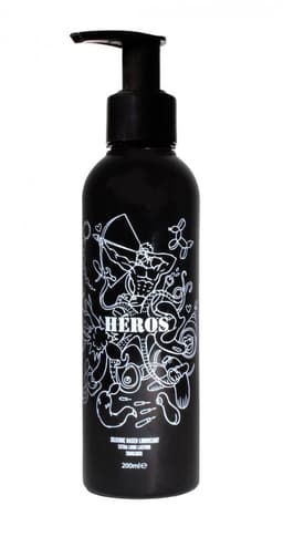 Heros Siliconen Glijmiddel inclusief Doseerpomp - 200ml — thumbnail 1