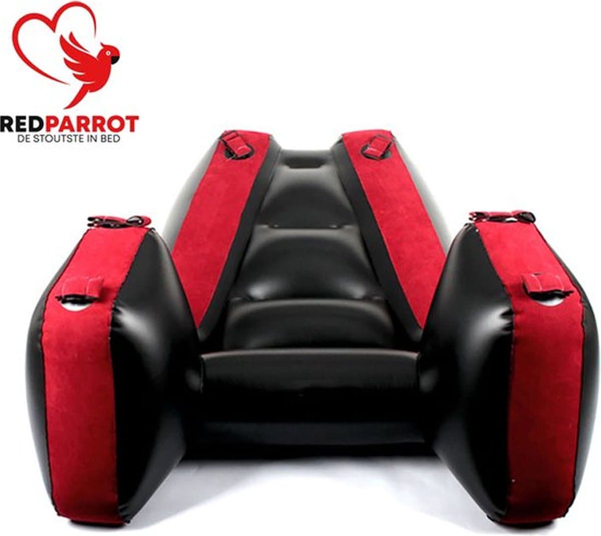 Seks stoel BDSM - Opblaasbaar - Met bondage gespen - Kussen — afbeelding 1