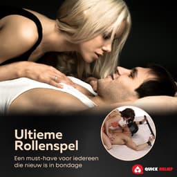 Quick Relief Bed Bondage Restraints™ - SM - Verstelbaar en Comfortabel - BDSM — thumbnail 5