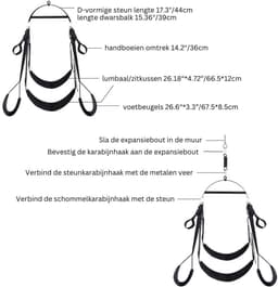VELTRR® Sex Schommel Volwassenen - Sex Stoel - Sex Toys voor Koppels - Mannen & Vrouwen — thumbnail 3