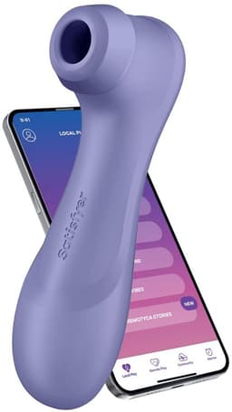 Satisfyer, vibrator, drukgolfvibrator, 'Pro 2 Generation 3 Connect App', 16,5 cm, Liquid Air-technologie, incl. extra opzetstuk, 2 apart regelbare motoren, app-gestuurd — thumbnail 14
