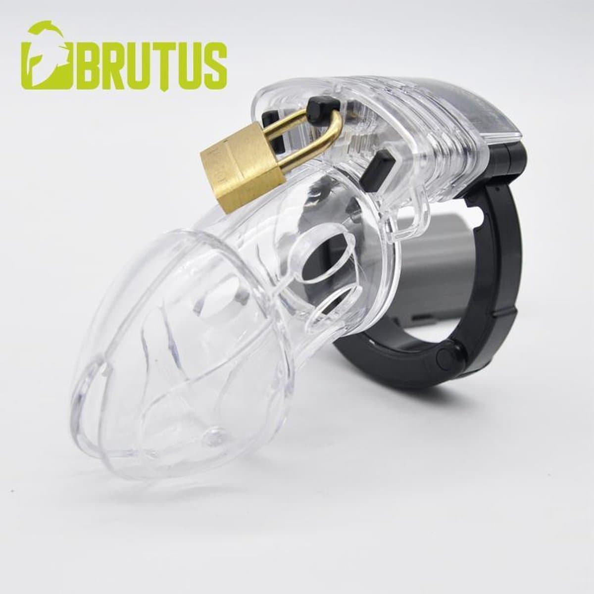 BRUTUS Alpha Cage - Chastity Cage Kuisheidskooi - Clear — afbeelding 1