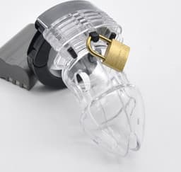 BRUTUS Alpha Cage - Chastity Cage Kuisheidskooi - Clear — thumbnail 3
