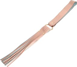 Banoch | flogger flat | blauw / roze pu leer | 50 cm | BDSM — thumbnail 4