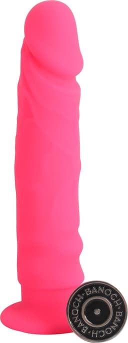 Banoch | Dildo roze siliconen met zuignap | 13,6 cm lang | Ø  2,8 cm — thumbnail 1