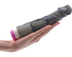 Realistische Dildo Vibrator Zwart Doorzichtig - Stimulerend voor vrouwen - Stimulerend voor clitoris - Spannend voor koppels - Sex speeltjes - Sex toys - Erotiek - Sexspelletjes voor mannen en vrouwen – Seksspeeltjes - Stimulator