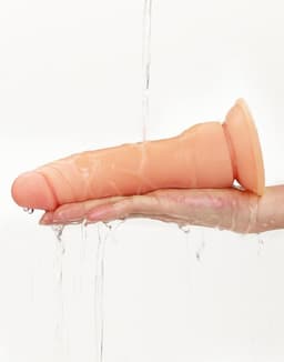 Lovetoy Easy Strap-on Set met dildo van 19 cm - lichte beige — thumbnail 18