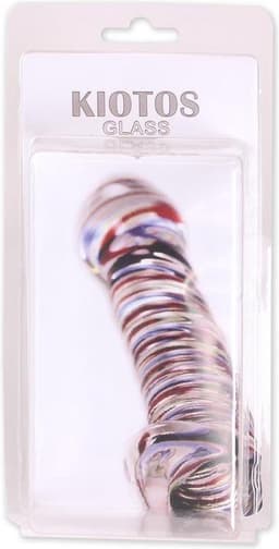 Glazen Dildo Curve - transparant — thumbnail 4