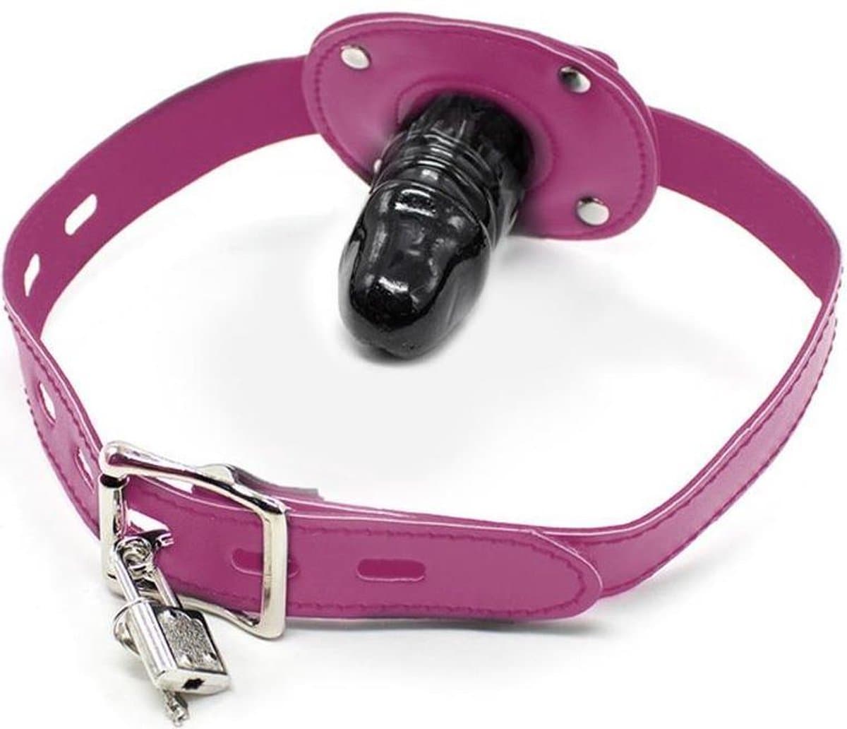 Penis gag kort - roze — afbeelding 1