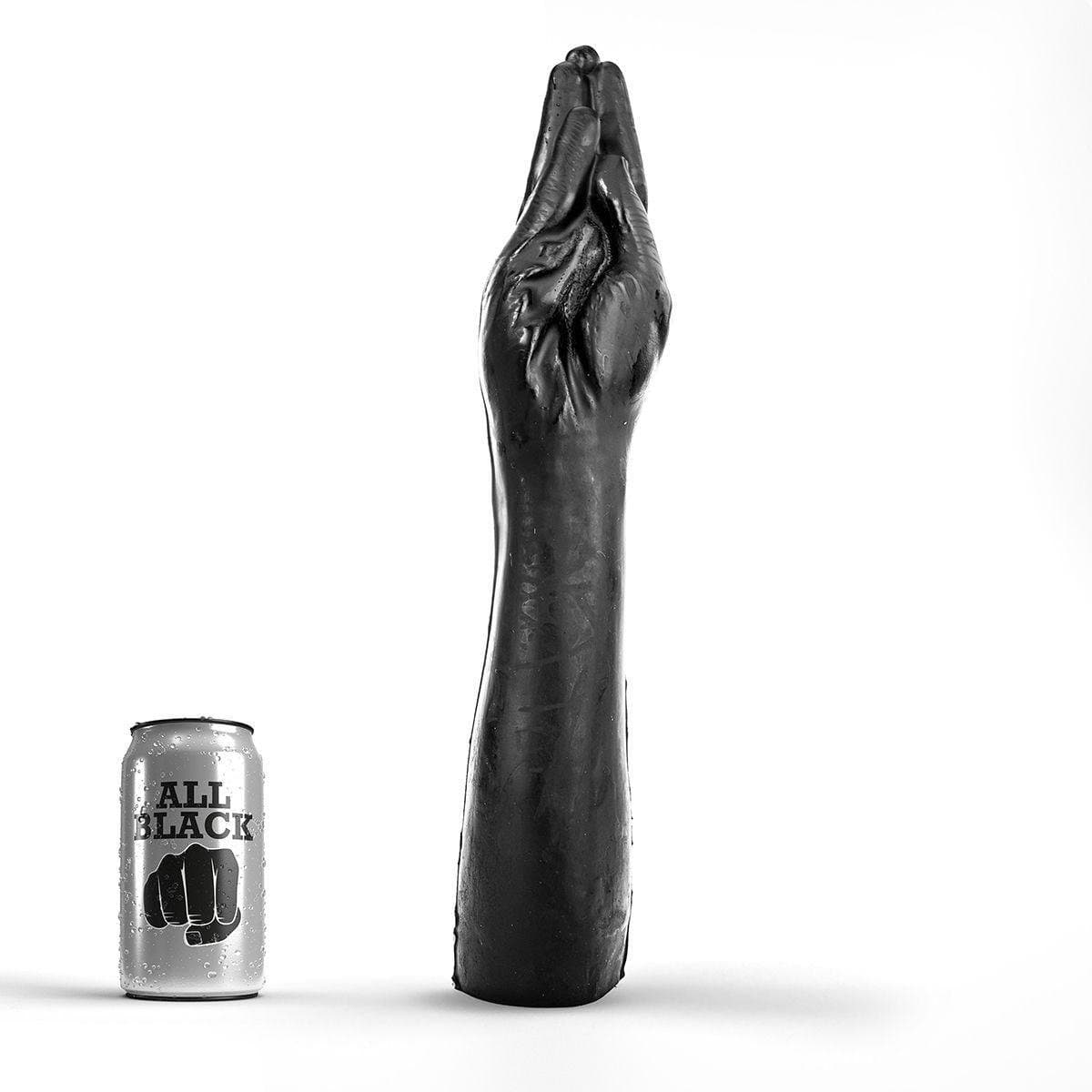 All Black Zwarte realistische fisting dildo — afbeelding 1