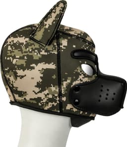 Banoch - Lindo Perrito Neoprene - honden masker puppy - camouflage — thumbnail 2