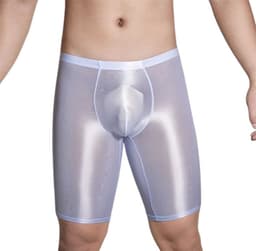 Erotische transparante heren short - Korte broek - Stretch - One size - Sexy heren lingerie - Uitdagende look - Goede kwaliteit — thumbnail 1