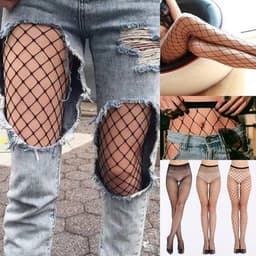 Fishnet Panty I Grote Fisnet I Sexy Panty I Erotische Panty I Lingerie I One Size I Zwart — thumbnail 6