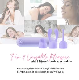 Fae® Vibrator voor Vrouwen - Clitoris Stimulator - Mini Bullet Vibrator - Sex Toys voor Vrouwen en koppels - Seksspeeltjes - Joy Series, Periwinkle Purple — thumbnail 9