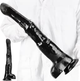 Extreme Mega Dildo 47cm - Grote Dildo - Dikke Dildo - Extreme Dildo - Anaal Groot - Reusachtige Dildo XXL - Buttplug XXXL Monster Dildo - Fantasy Dildo - Dragon Dildo - Animal dildo - Anaal Groot - Zuignap — thumbnail 10