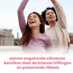 PureVibe® TouchMe Remote Vibrator - Duo Koppel Vibrators voor Vrouwen - Fluisterstil & Discreet Stimulator - Clitoris & G-spot Stimulator - Seksspeeltjes - Erotiek Sex Toys voor koppels - Roze — thumbnail 7