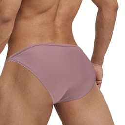 Heren Slip met Transparante Bandjes - Sexy Ondergoed - Lingerie - Roze — thumbnail 5