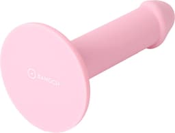Banoch | Dildo recht met eikel | glad siliconen met zuignap | roze — thumbnail 3